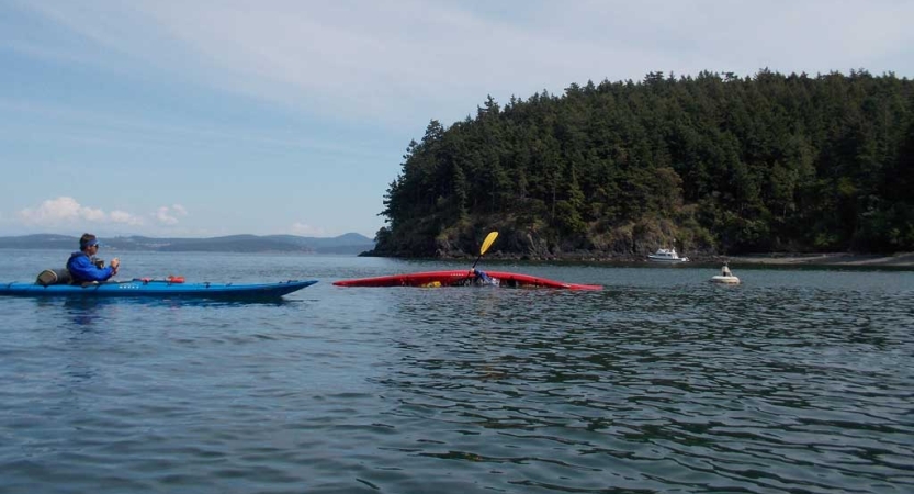 kayaking training in the pacific northwest